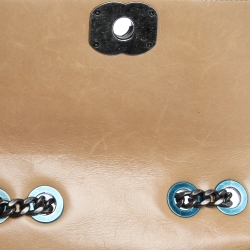 مملوكة مسبقًا Chanel Beige Quilted Leather Small Coco Boy Flap Bag