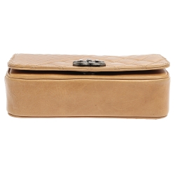 مملوكة مسبقًا Chanel Beige Quilted Leather Small Coco Boy Flap Bag