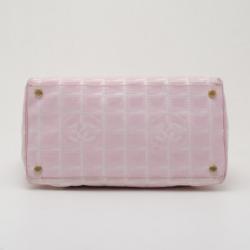 Pre Owned Chanel Nylon CC Logo Travel Line Tote