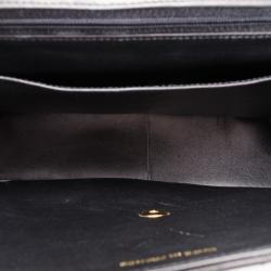 Pre Owned Chanel Vintage Black Lambskin XL Jumbo Flap Bag
