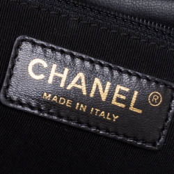 مملوكة مسبقًا Chanel Black Quilted Leather Classic Flap Bag