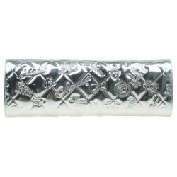 Pre Owned Chanel Metallic Gold Patent Charms Pochette