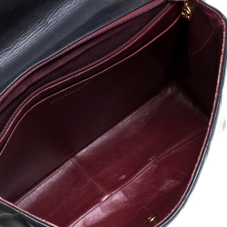 مملوكة مسبقًا Chanel Black Leather Vintage CC Shoulder Bag