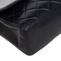 مملوكة مسبقًا Chanel Black Leather Vintage CC Shoulder Bag