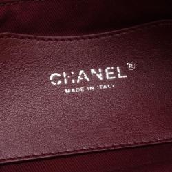 Pre Owned Chanel Dark Gold Caviar Leather Just Mademoiselle Bowling Bag 