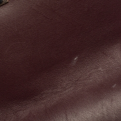 مملوكة مسبقًا Chanel Green Leather Reversed Chevron Flap Bag