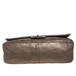مملوكة مسبقًا Chanel Bronze Quilted Leather Reissue 2.55 Classic 227 Flap Bag