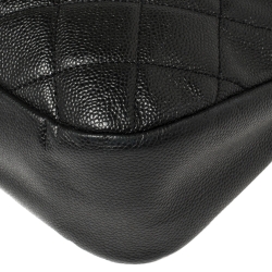 مملوكة مسبقًا Chanel Black Caviar Leather CC Timeless Soft Tote