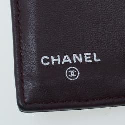 Chanel Black Quilted Lambskin Flap Wallet