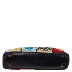 مملوكة مسبقًا Chanel Multicolor Crochet Tweed "Lucky Charms" Patchwork Pochette