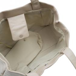 مملوكة مسبقًا Chanel Beige Caviar Leather CC Shopper Tote 