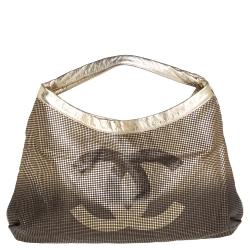 Pre Owned Chanel Metallic Ombre Leather Hollywood CC Hobo