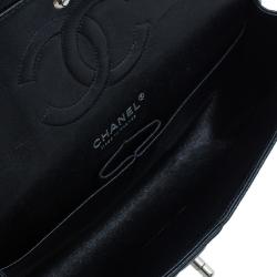 Chanel Black Caviar Leather Medium Classic Double Flap Bag
