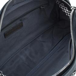 Pre Owned Chanel Black Quilted Crackled Leather Medium Reissue Camera Bag