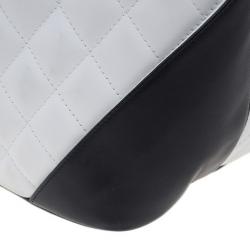 Pre Owned Chanel White Cambon Ligne Quilted Tote