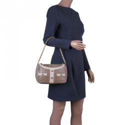 مملوكة مسبقًا حقيبة شانيل جاكيت جلد مبطن وردي مربعة 