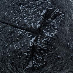 Pre Owned Chanel Black Patent Leather Rock In Moscow Cabas Hobo Bag