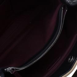 مملوكة مسبقًا Chanel Beige/black Lambskin Leather Shopping Tote Bag