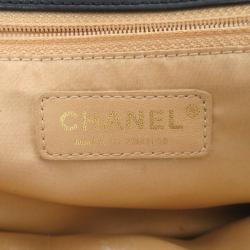 Pre Owned Chanel Black Calfskin Flap CC Chain Shoulder Bag 