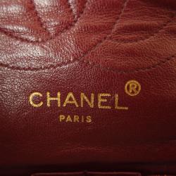 مملوكة مسبقًا حقيبة شانيل ماتيلاس 25 جلد أسود كلاسيكية للكتف