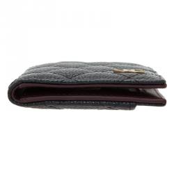 Chanel Black Quilted Lambskin Card Holder