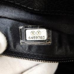 مملوكة مسبقًا حقيبة شانيل فينتدج جلد كافيار أسود للكتف