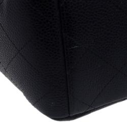 مملوكة مسبقًا Chanel Black Caviar Maxi Classic Double Flap Bag