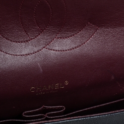 مملوكة مسبقًا Chanel Black Quilted Caviar Leather Maxi Classic Double Flap Bag