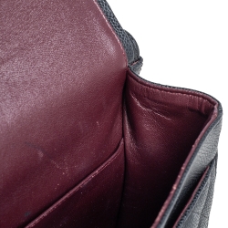 مملوكة مسبقًا Chanel Black Quilted Caviar Leather Maxi Classic Double Flap Bag