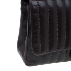 مملوكة مسبقًا Chanel Brown Mademoiselle Ligne Flap Bag