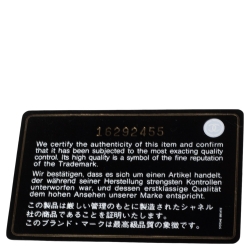 مملوكة مسبقًا حقيبة شانيل بونديشري بقلاب جلد مبطن رصاصية