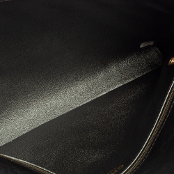 مملوكة مسبقًا Chanel Metallic Grey Quilted Leather Reissue Clutch