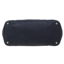 Pre Owned Chanel Black Calfskin Leather CC Tote