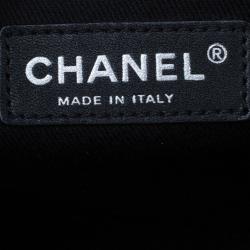 Pre Owned Chanel Black Patent Leather Quilted Flap Bag