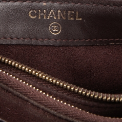 مملوكة مسبقًا Chanel Black Caviar Quilted Leather CC Phone Holder Clutch