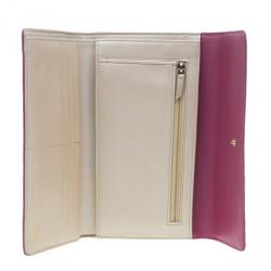 مملوكة مسبقًا Chanel Pink Lambskin Camellia Flap Wallet