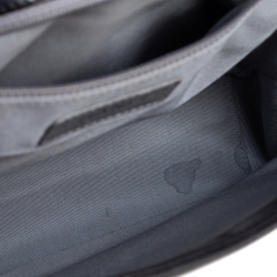 Pre Owned Chanel Black Patent Leather Large Boy Flap Bag