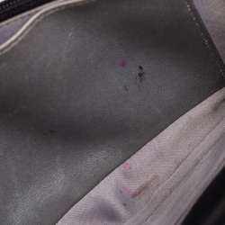 Pre Owned Chanel Black Camellia Embossed Leather CC Flap Wallet On Chain