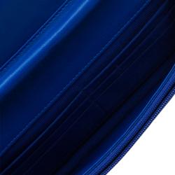 Pre Owned Chanel Blue Patent Leather Reissue Puzzle WOC Shoulder Bag
