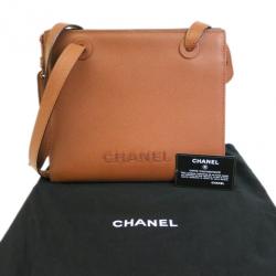 مملوكة مسبقًا حقيبة كتف شانيل كافيار بني