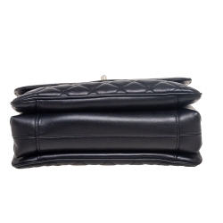 مملوكة مسبقًا Chanel Black Quilted Leather Daily Companion Flap Bag