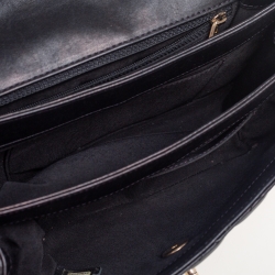 مملوكة مسبقًا Chanel Black Quilted Leather Daily Companion Flap Bag