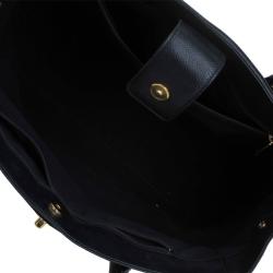 مملوكة مسبقًا Chanel Black Caviar Leather Cerf Tote