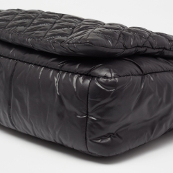 Chanel Black Quilted Nylon Coco Cocoon Messenger Bag
