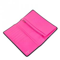 مملوكة مسبقًا Chanel Black Quilted Leather CC Cambon Long Wallet