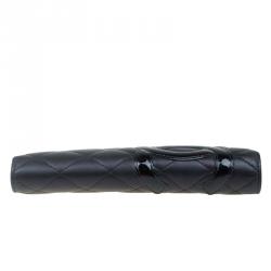 مملوكة مسبقًا Chanel Black Quilted Leather CC Cambon Long Wallet