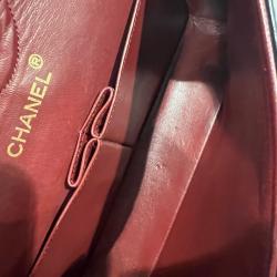 مملوكة مسبقًا Chanel Black Quilted Lambskin Leather Small Classic Double Flap Bag