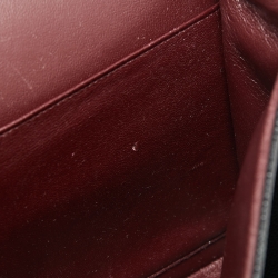 Pre Owned حقيبة شانيل جلد كافيار أسود مبطن قلاب كلاسيك كبيرة