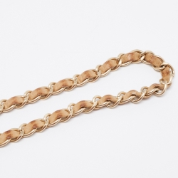 Pre Owned Chanel Beige Quilted Leather New Mini Classic Flap Bag