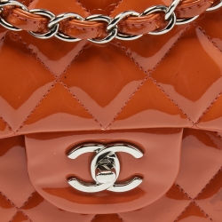 Pre Owned حقيبة شانيل جامبو كلاسيك جلد مبطن بيج فاتح بقلاب مزدوج